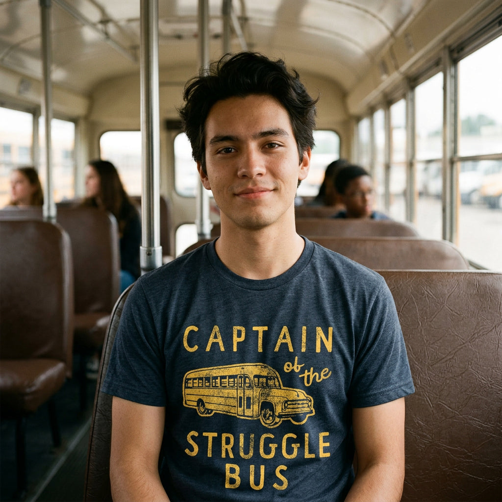 Captain Of The Struggle Bus Men's T Shirt