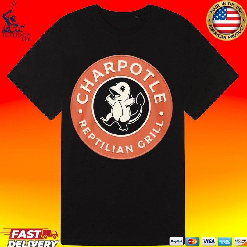 Charpotle Pokemon Reptilian Girl T-shirt