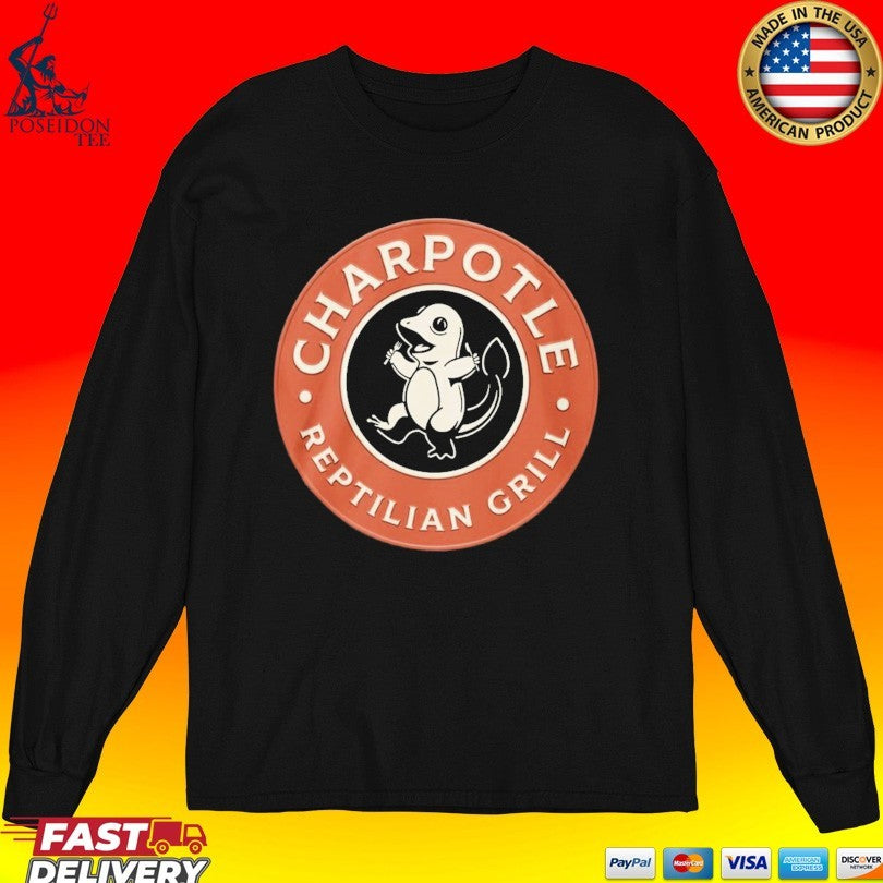 Charpotle Pokemon Reptilian Girl T-shirt