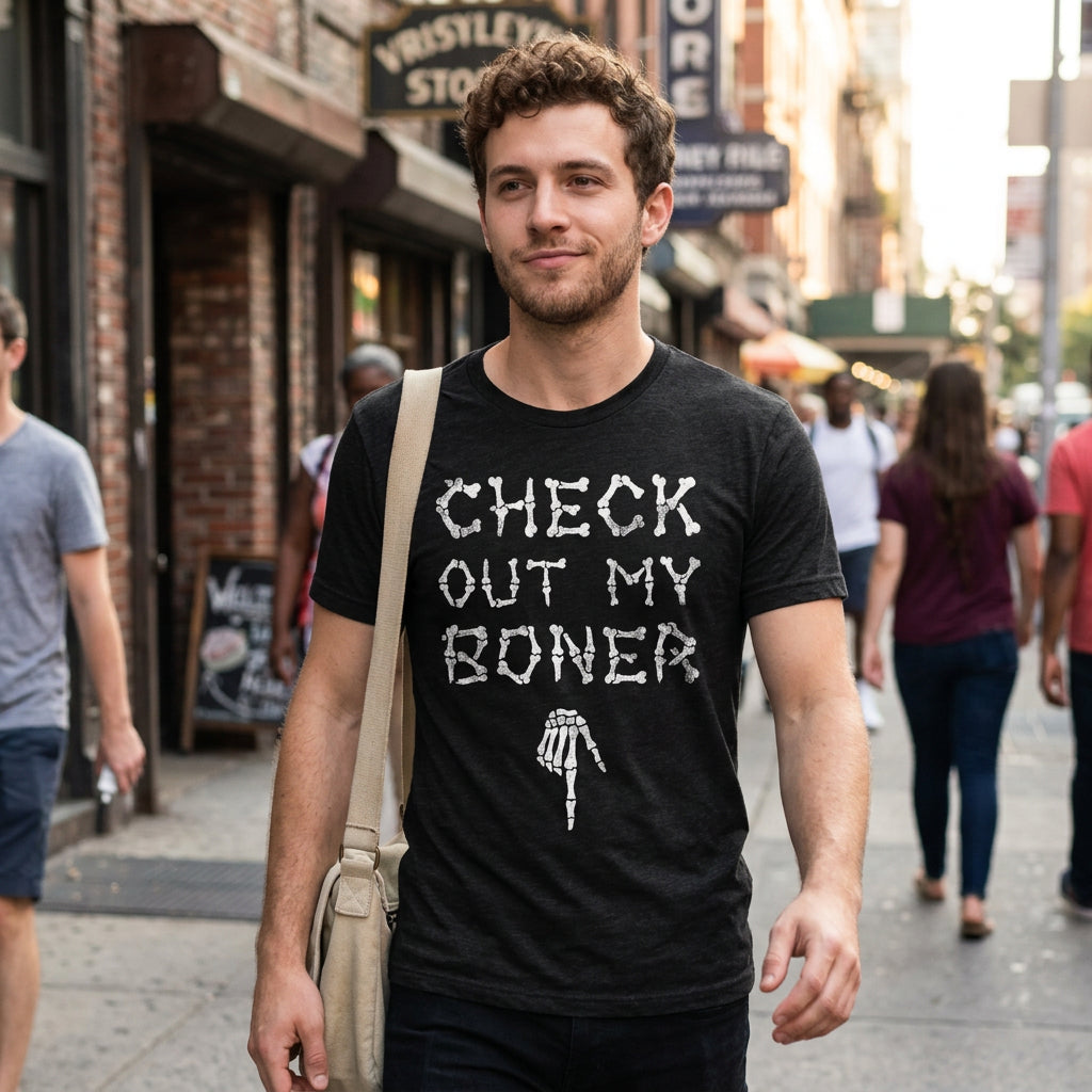 Check Out My Boner Men's T Shirt