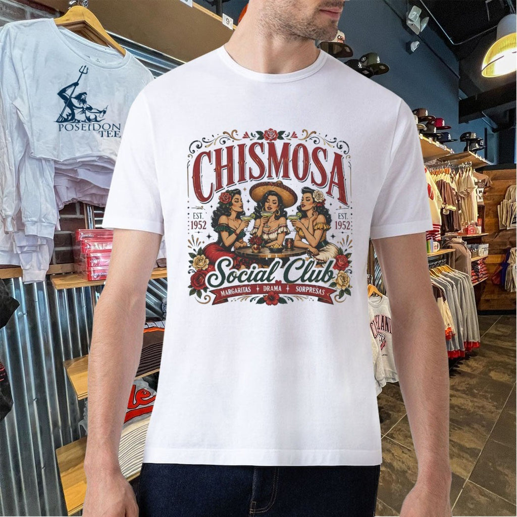 Chismosa Social Club Margaritas Drama Sorpresas T-shirt