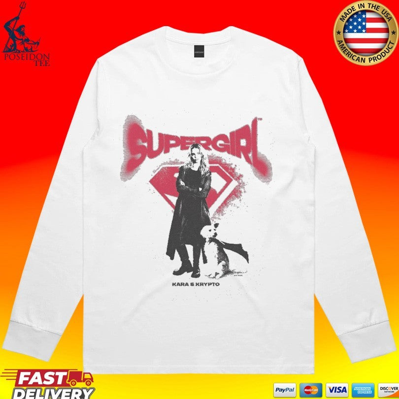 Cinemark Supergirl Kara And Krypto T-shirt