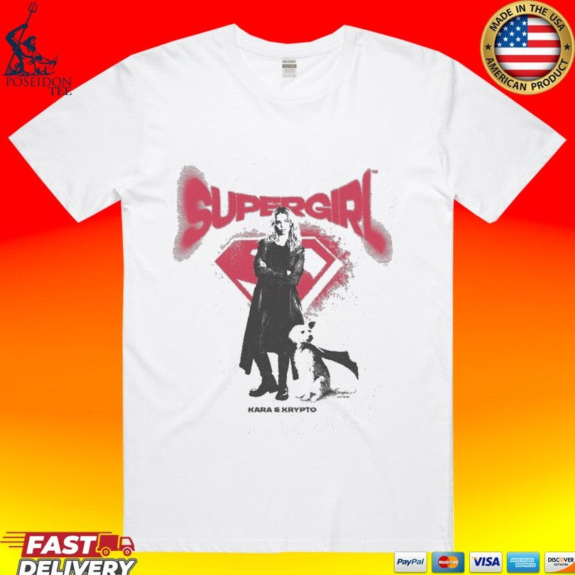 Cinemark Supergirl Kara And Krypto T-shirt