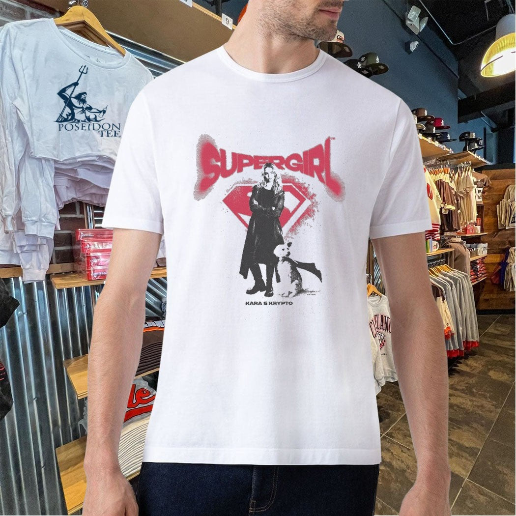 Cinemark Supergirl Kara And Krypto T-shirt