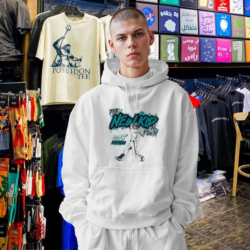 Colt Emerson Seattle Mariners The New Kid In Town T-shirt