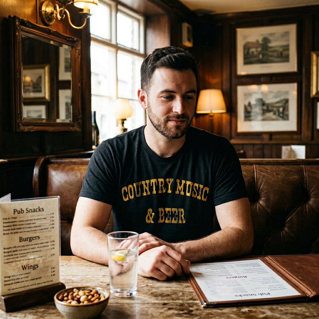 Country Music And Beer Men's T Shirt