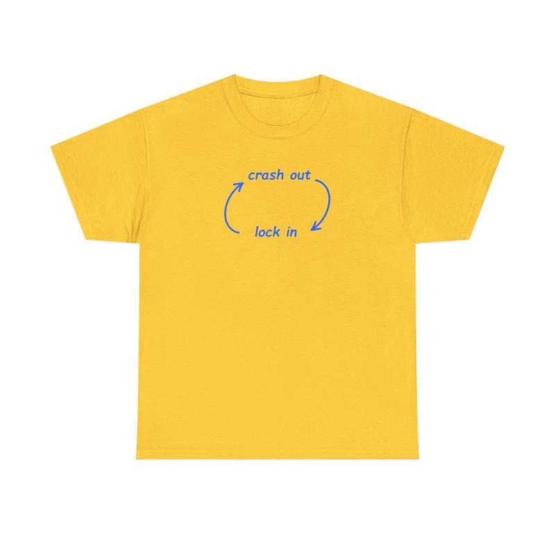 crash out lock in unisex t-shirt Hoodie, Sweatshirt | TeeBloomCo.com