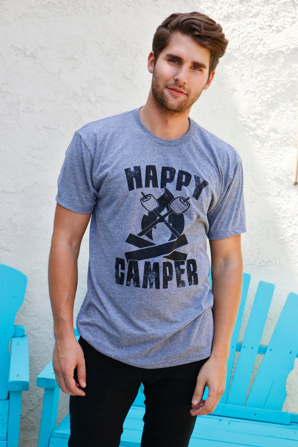 Happy Camper Men's T Shirt