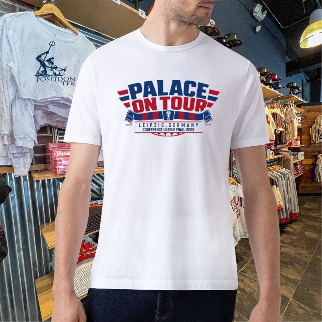 Crystal Palace On Tour Leipzig Germany Conference League Final 2026 T-shirt
