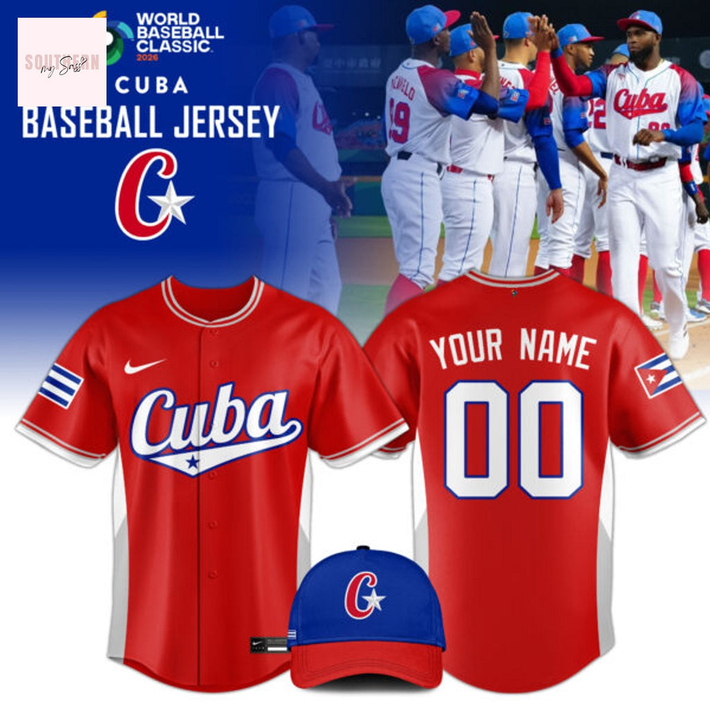 Cuba Baseball 2026 World Baseball Jersey
