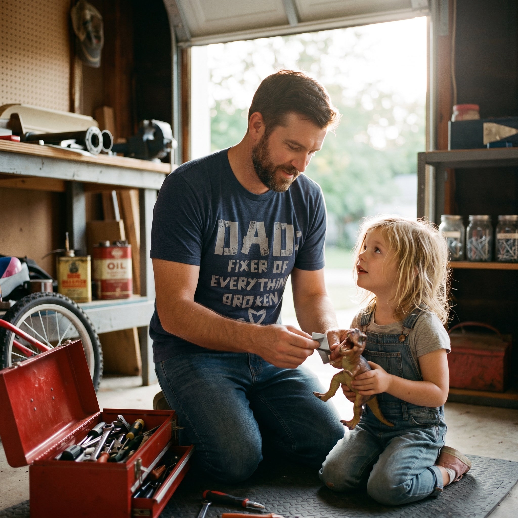 Dad Fixer Of Everything Broken Men's T Shirt