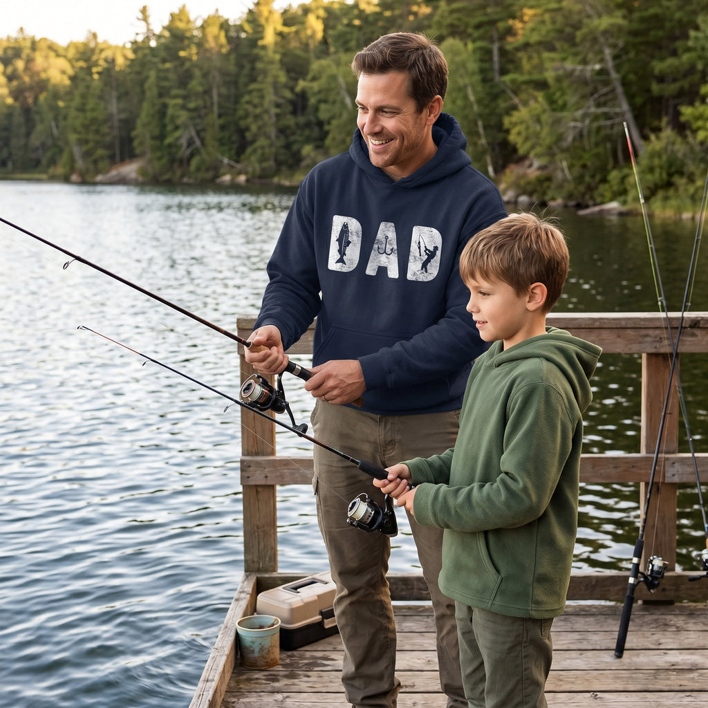 Dad Fishing Hoodie
