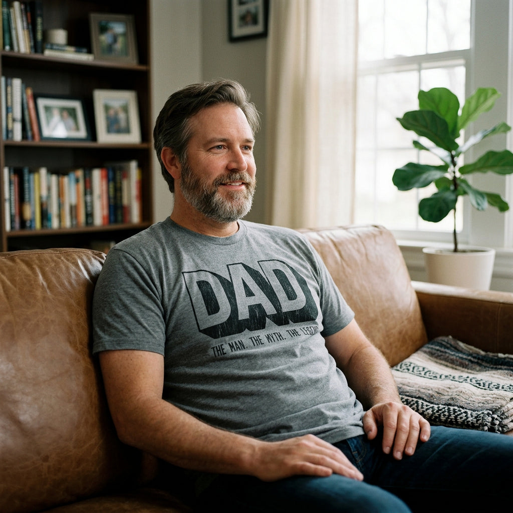 Dad The Man The Myth The Legend Men's T Shirt