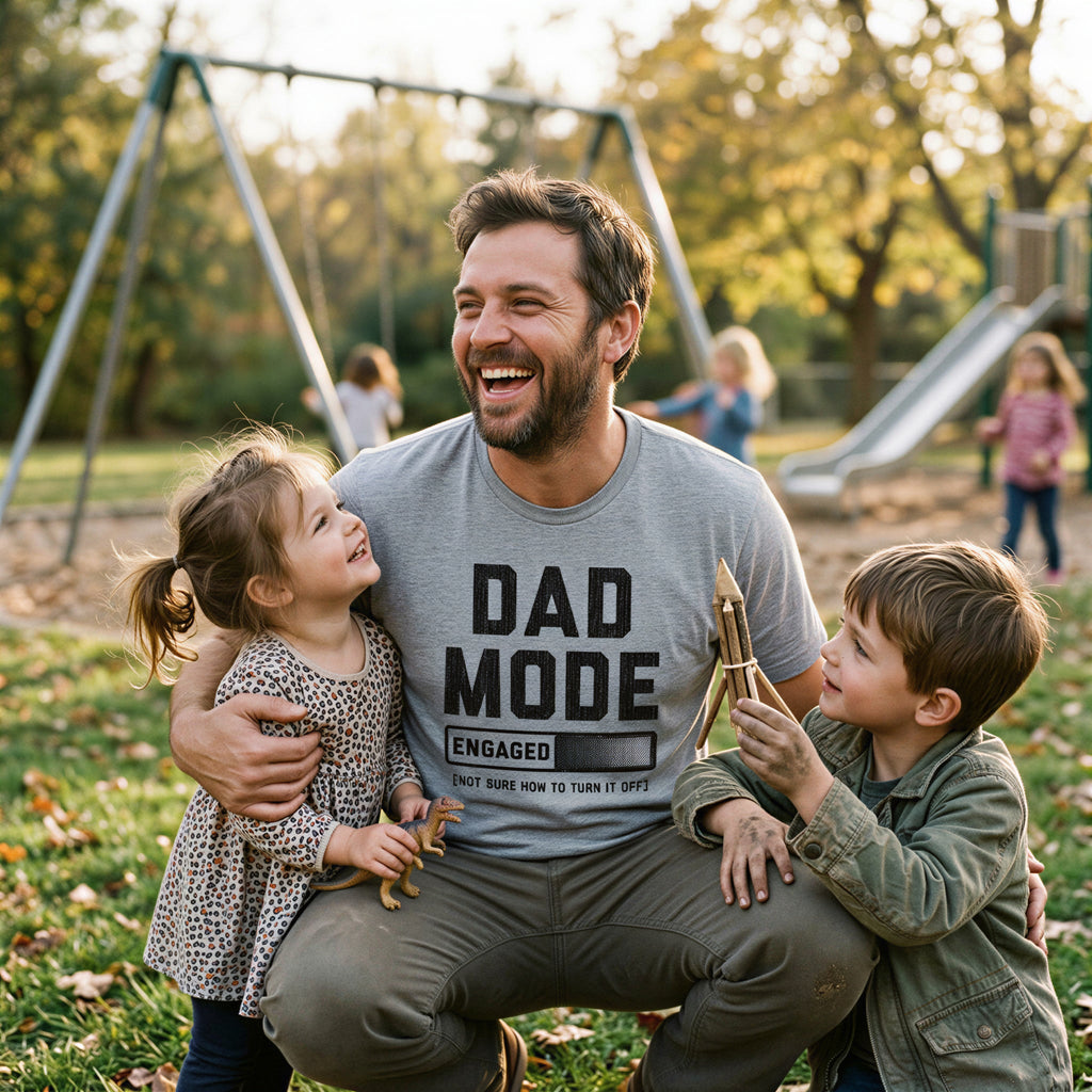 Dad Mode Engaged Men's T Shirt