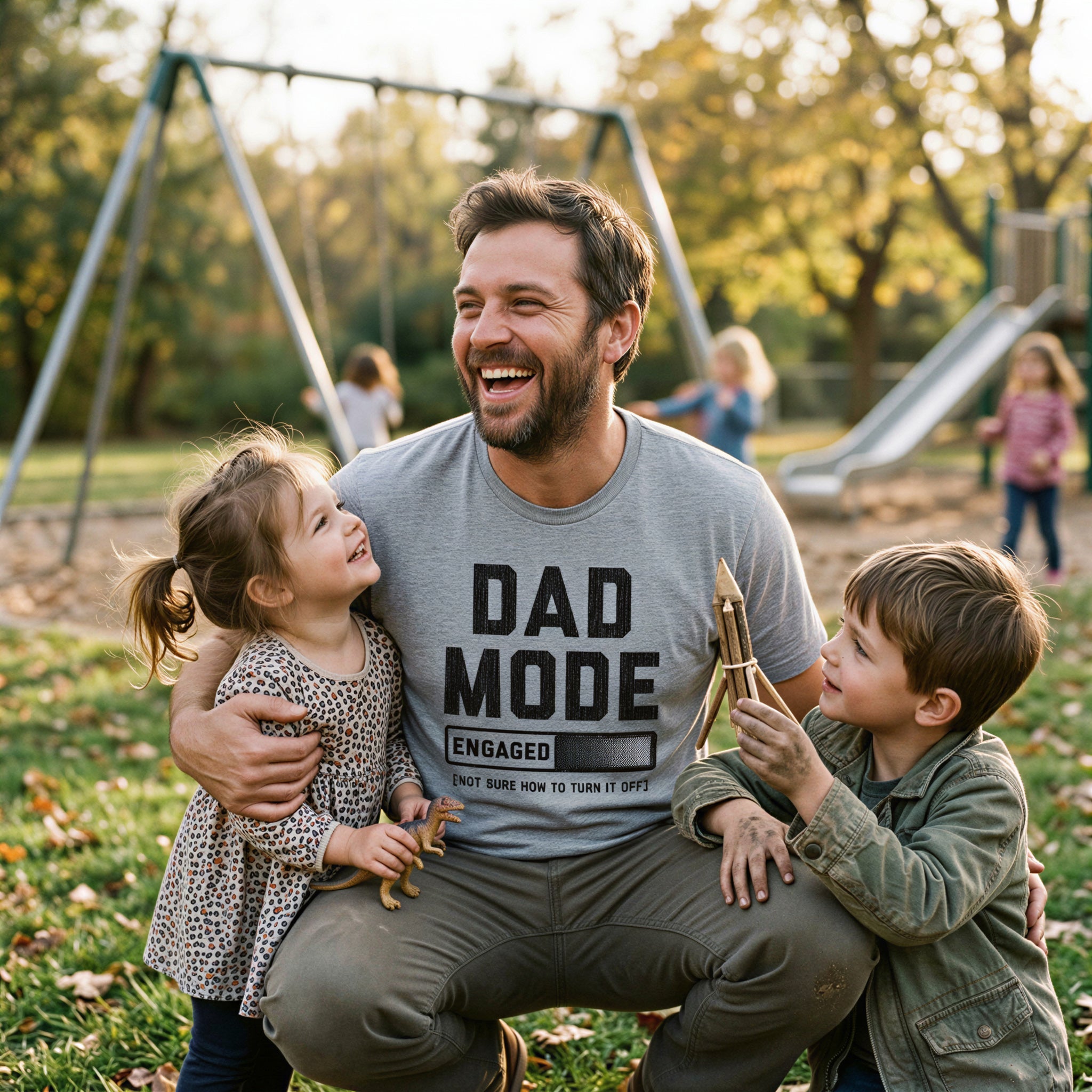 Dad Mode Engaged Men's T Shirt
