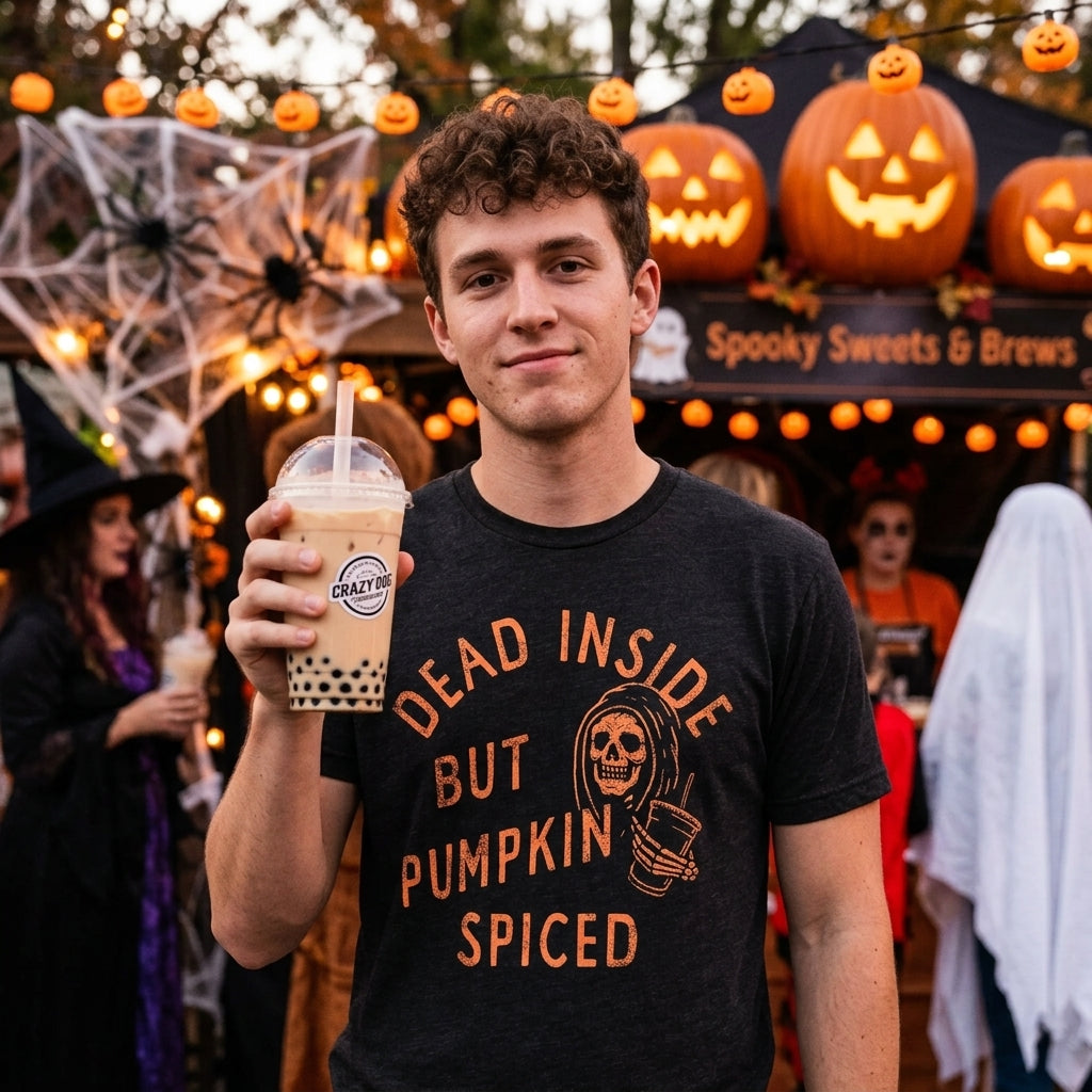 Dead Inside But Pumpkin Spiced Men's T Shirt