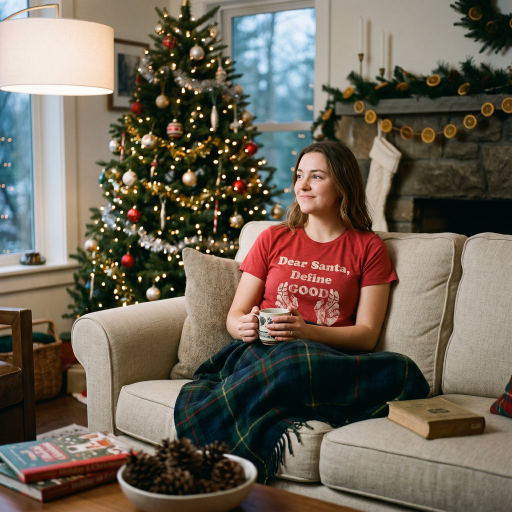 Dear Santa Define Good Women's T Shirt