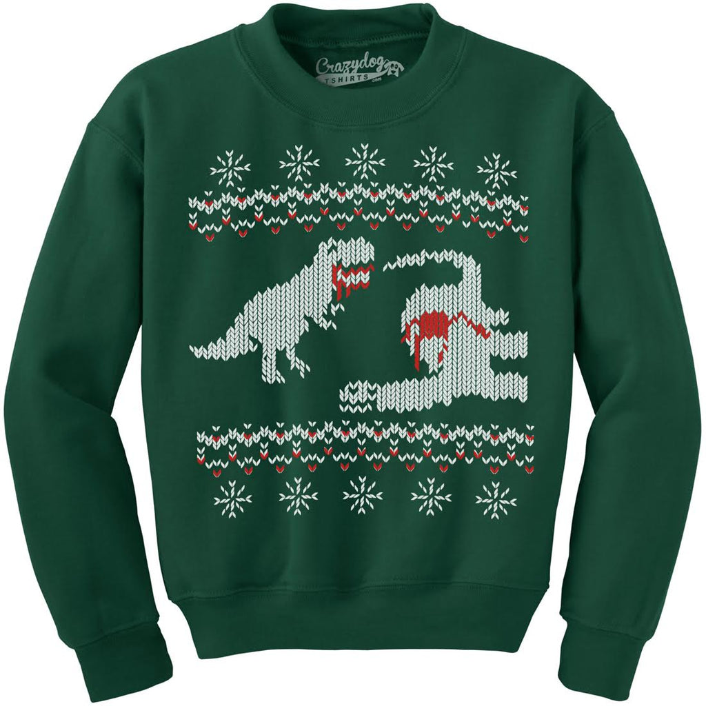 Dinosaur Snack Crew Neck Sweatshirt