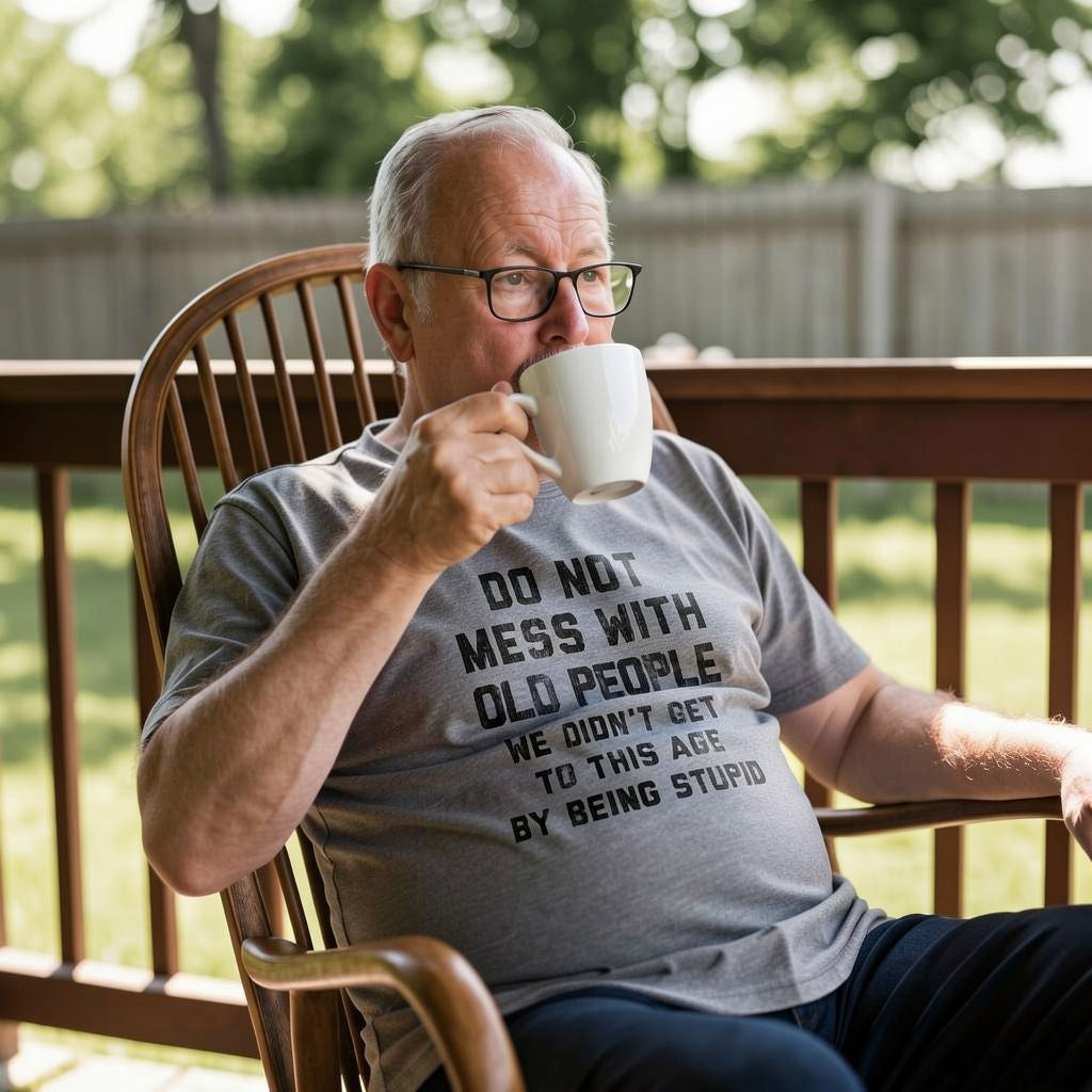 Do Not Mess With Old People Men's T Shirt