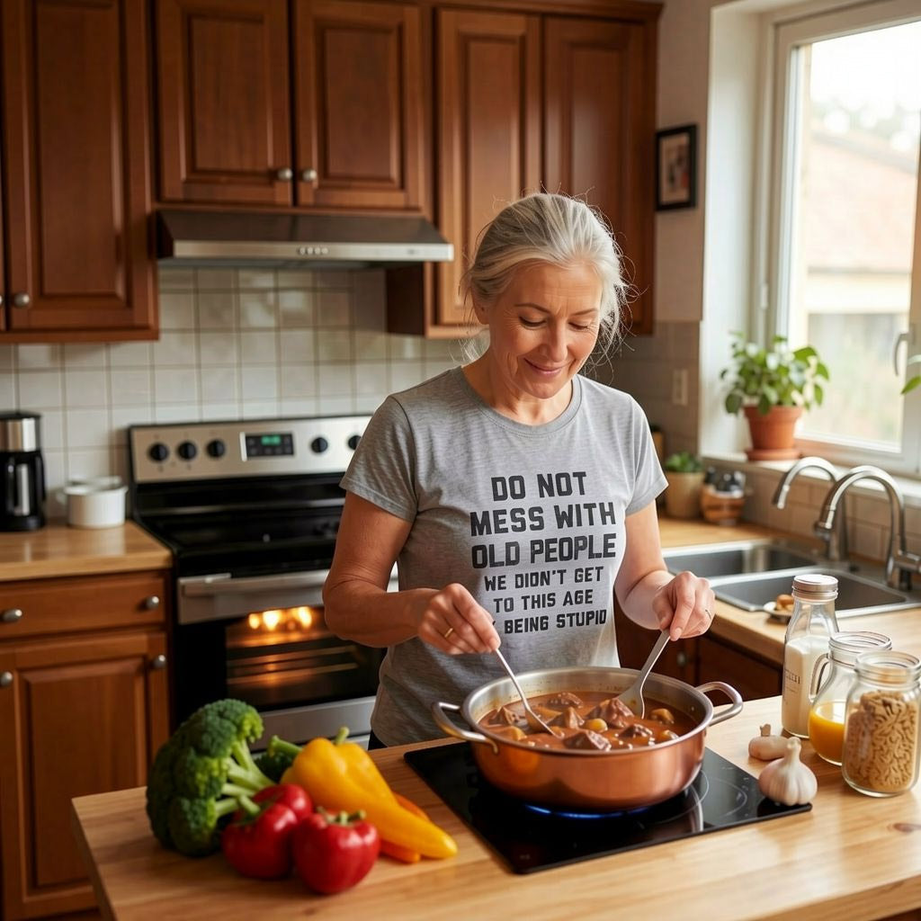 Do Not Mess With Old People Women's T Shirt
