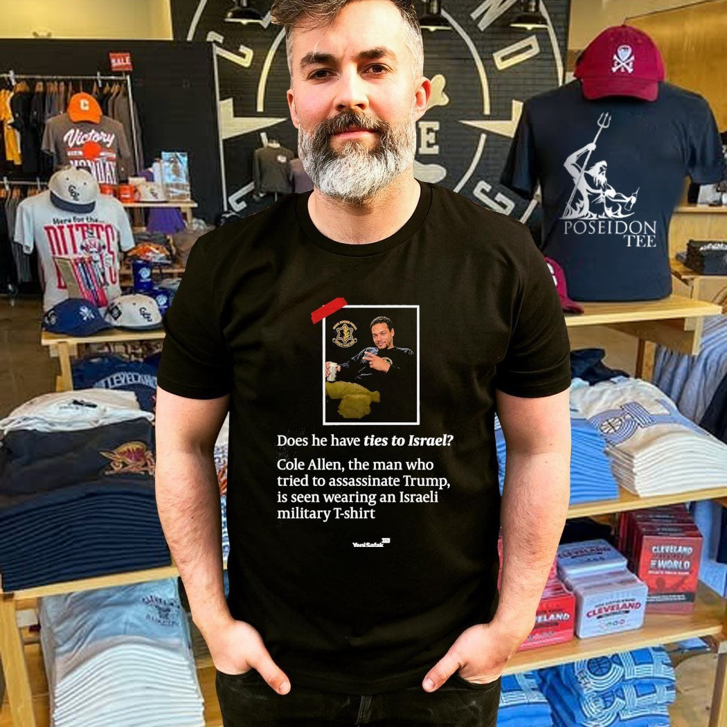 Does He Have Ties To Israel Cole Allen The Man Who Tried To Assassinate Trump Is Seen Wearing An Israeli Military T-shirt