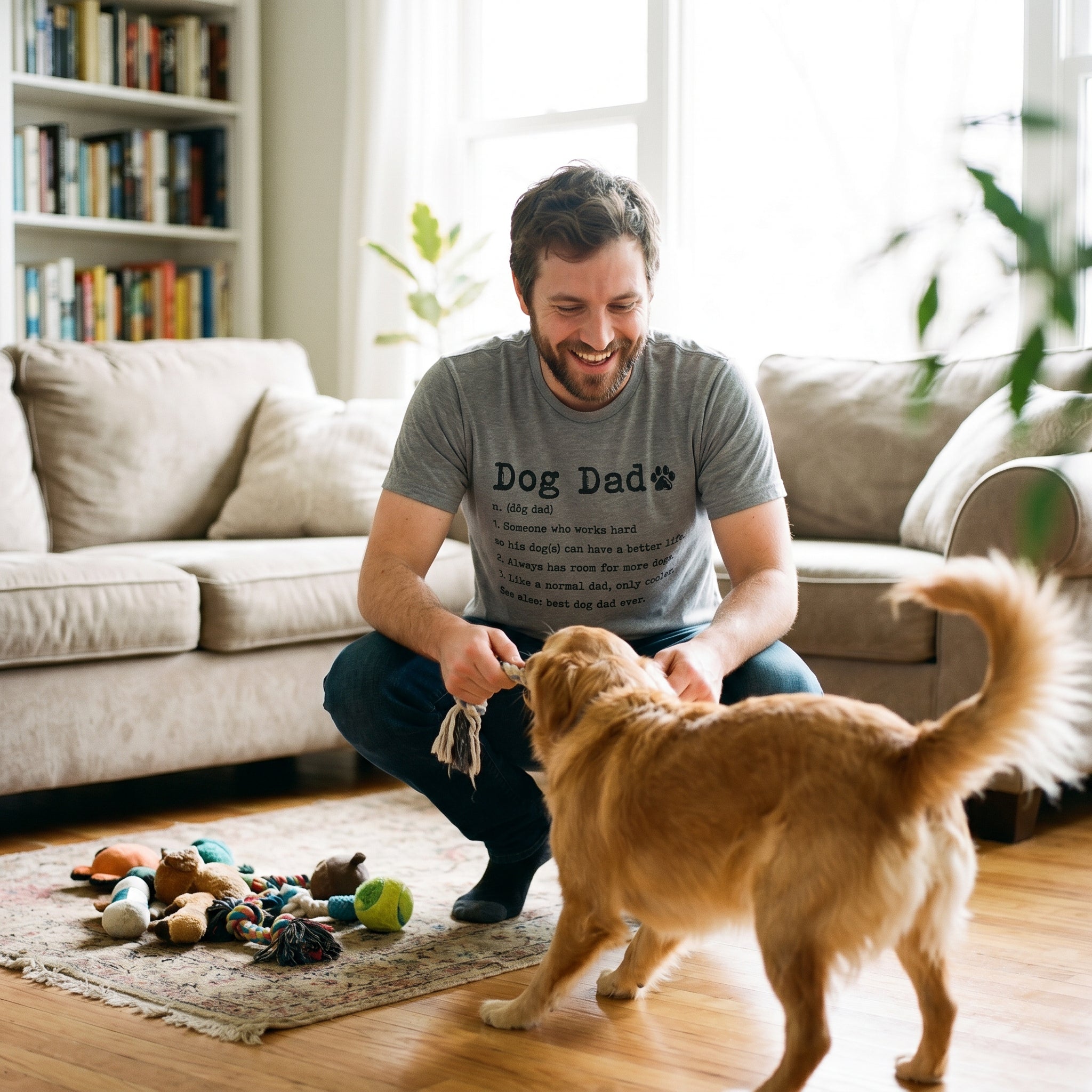 Dog Dad Definition Men's T Shirt