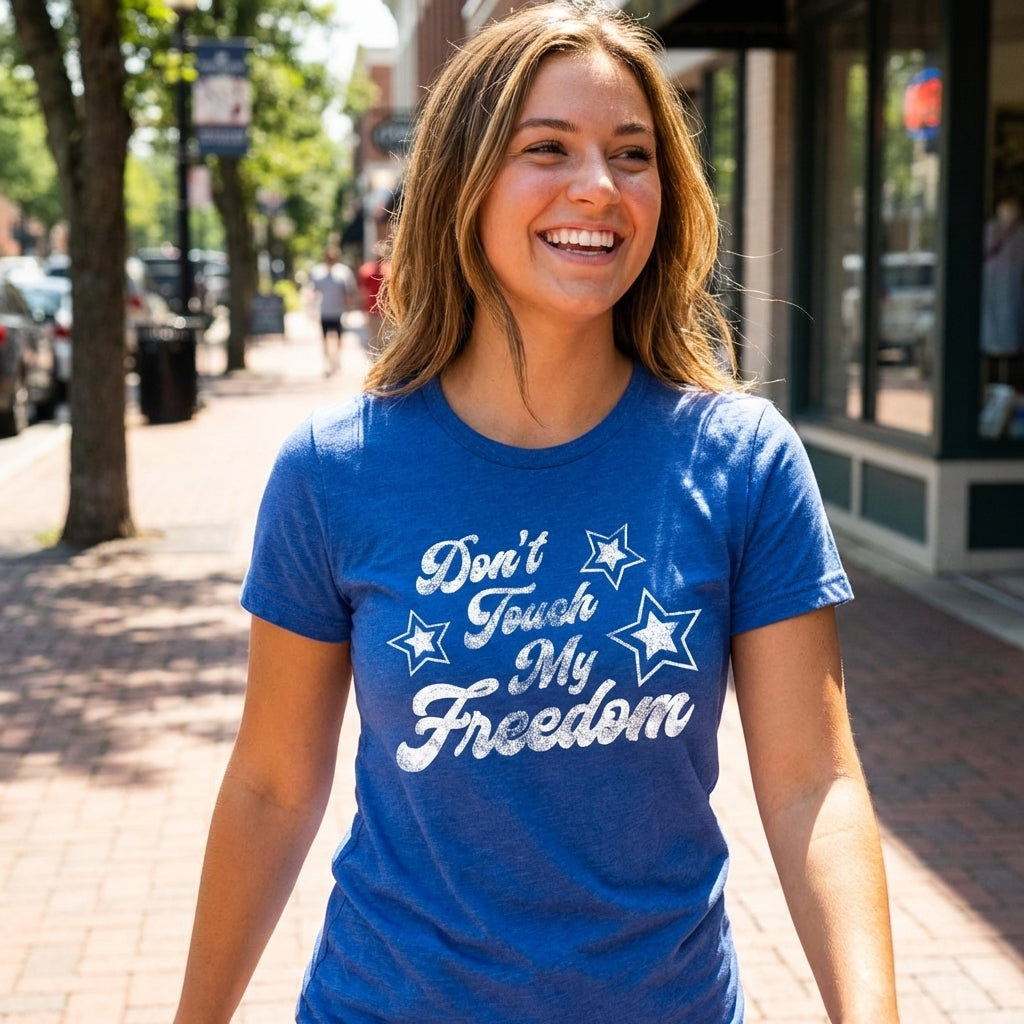 Don't Touch My Freedom Women's T Shirt