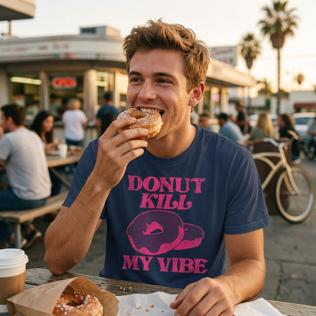 Donut Kill My Vibe Men's T Shirt