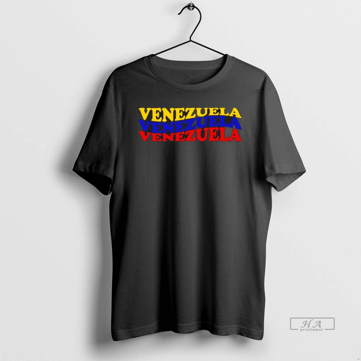 Official Venezuela Venezuela Venezuela Text Flag T-Shirts, Hoodie, Sweatshirt | TeeBloomCo.com