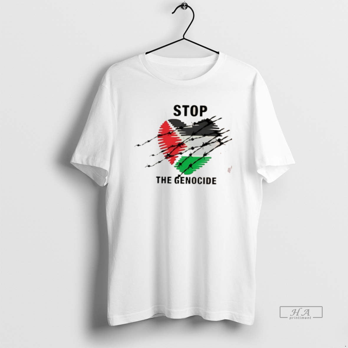 Official Stop The Genocide Heart T-Shirts, Hoodie, Sweatshirt | TeeBloomCo.com