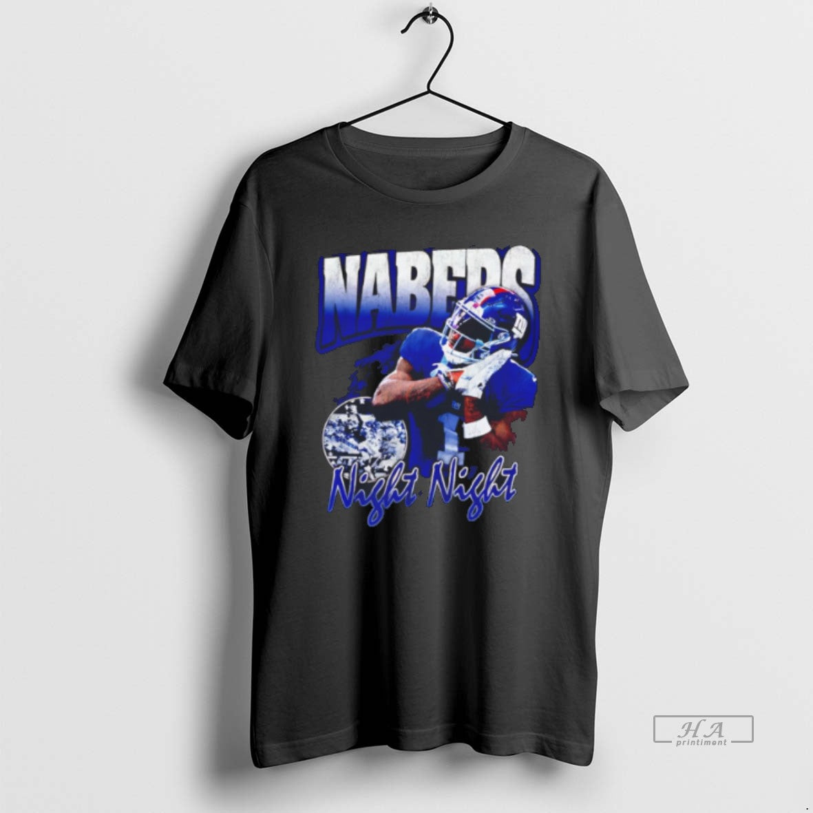 Official Malik Nabers Night Night New York Giants T-Shirts, Hoodie, Sweatshirt | TeeBloomCo.com