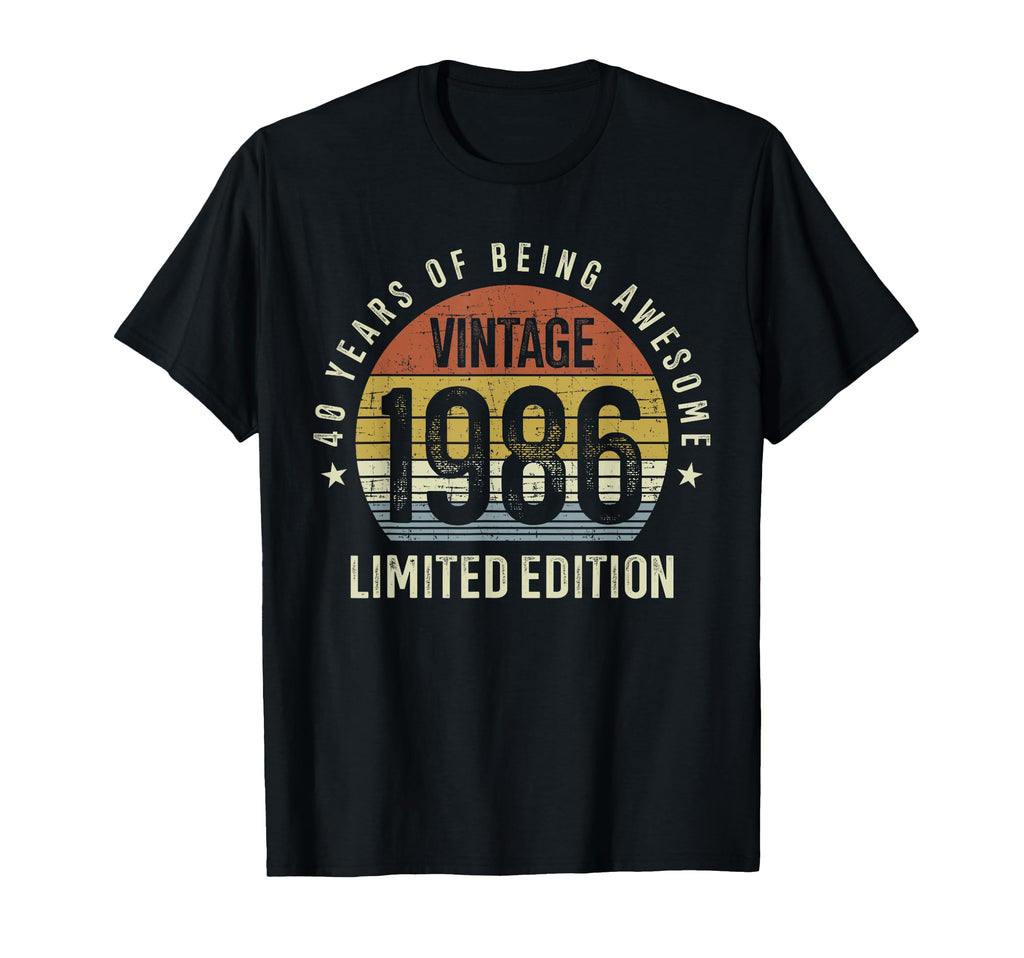 40th Birthday Vintage 1986 Limited Edition 40 Years Old (1)