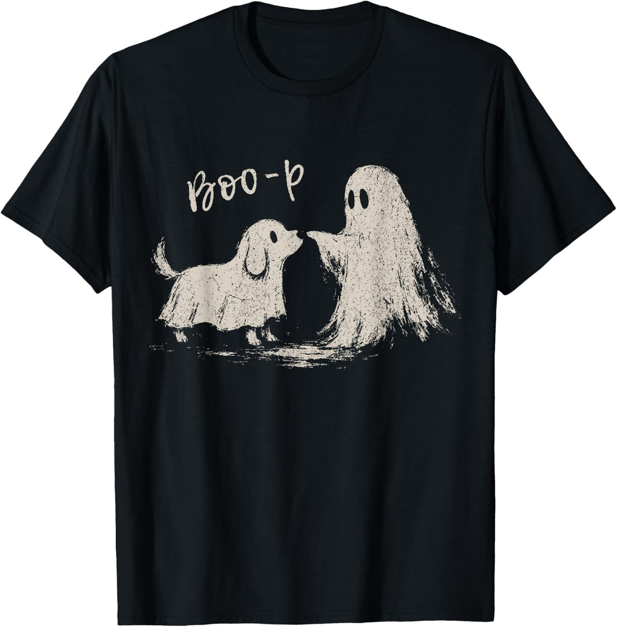 Boo-P Ghost Dog Halloween Dog Ghost Puppy Unisex T-shirt, Sweatshirt, Hoodie (1)
