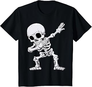 Halloween Dabbing Skeleton Skull Rib Cage Dab Dance Unisex T-shirt, Sweatshirt, Hoodie (1)