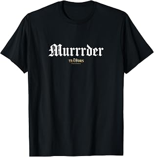Traitors Murrrder Officially Licensed Unisex T-shirt, Sweatshirt, Hoodie (1)