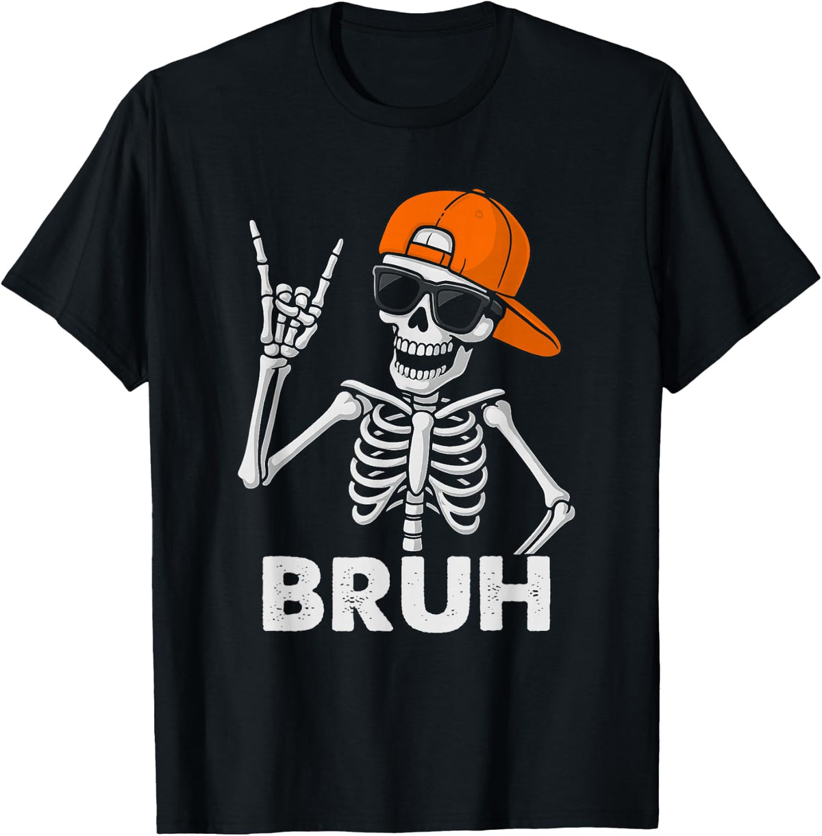 Skeleton Bruh Halloween Toddlers Unisex T-shirt, Sweatshirt, Hoodie (1)