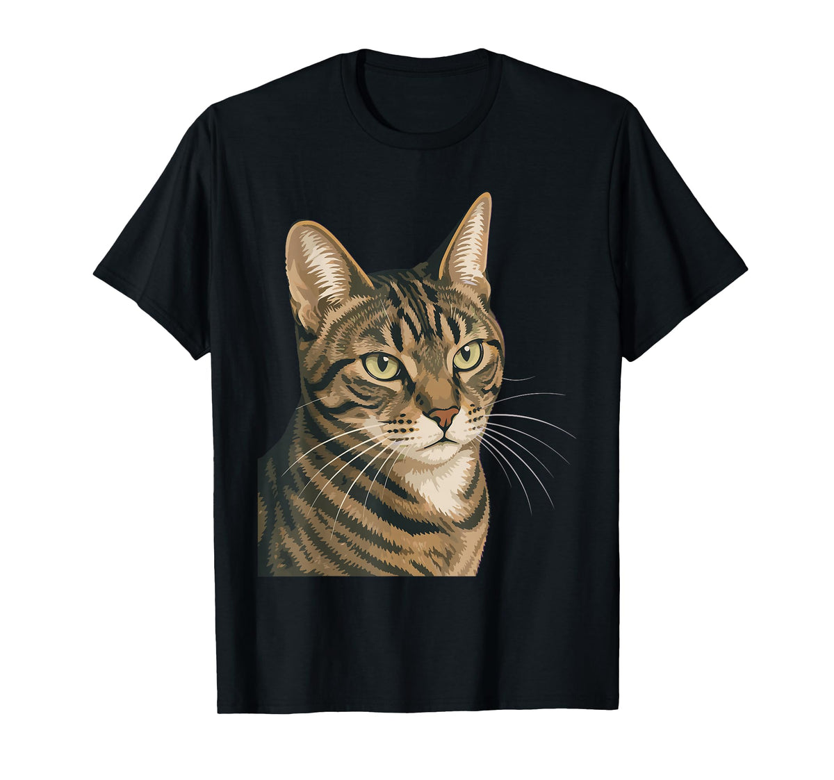 Tabby Cats Art Brown Pet Tabby Cats Unisex T-shirt, Sweatshirt, Hoodie (1)