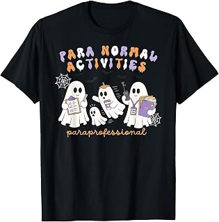 Paraprofessional Halloween Teacher Para Normal Activities (1)