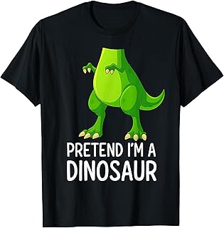 Pretend Dinosaur Costume Halloween Unisex T-shirt, Sweatshirt, Hoodie (1)