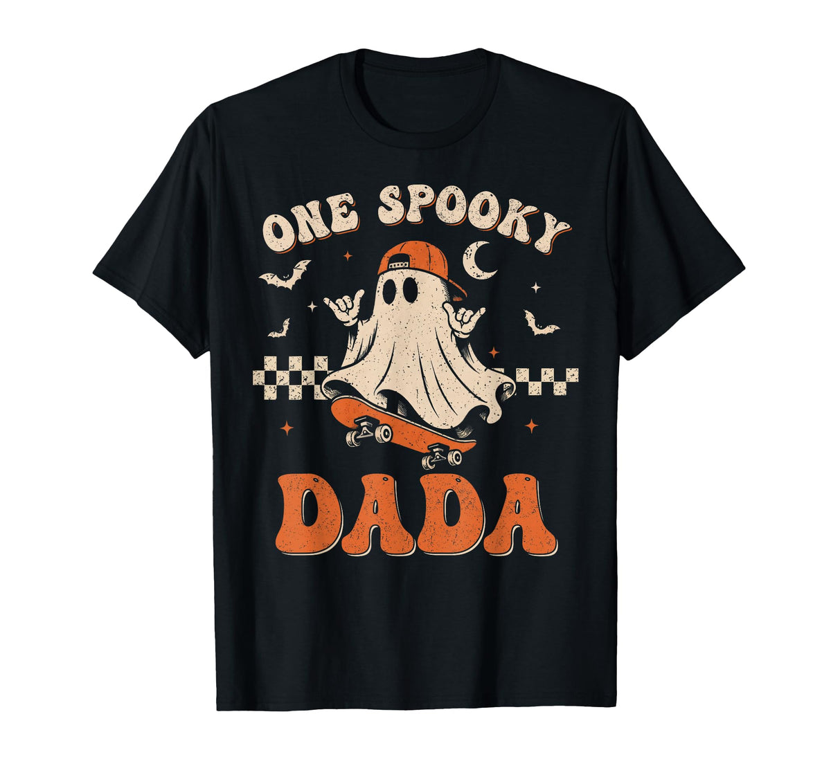 Spooky Dada Boo Ghost First Halloween Birthday Boy Unisex T-shirt, Sweatshirt, Hoodie (1)