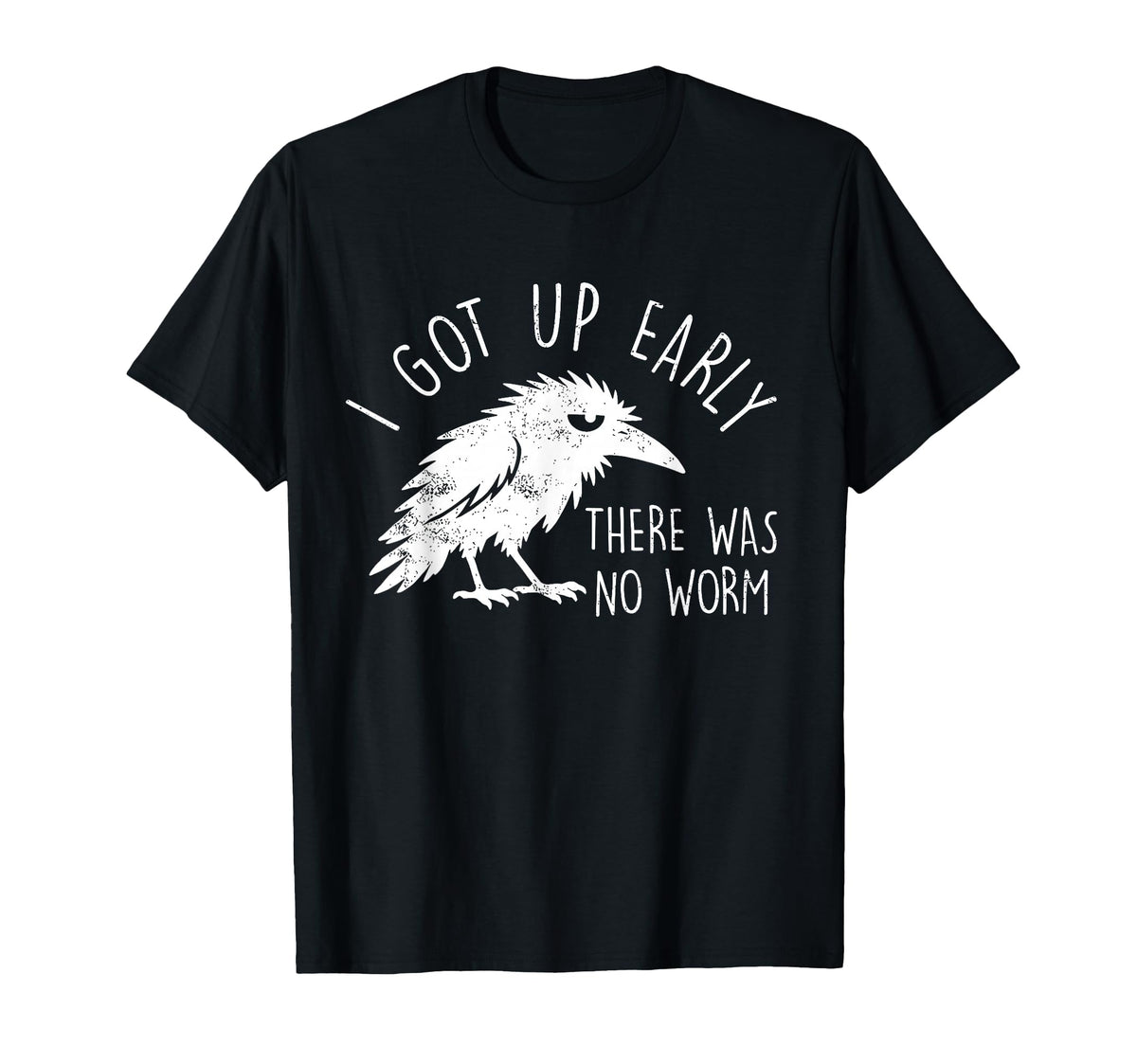 Got Early Worm Grumpy Raven Unisex T-shirt, Sweatshirt, Hoodie (1)