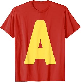 Letter Large Yellow Unisex T-shirt, Sweatshirt, Hoodie (1)