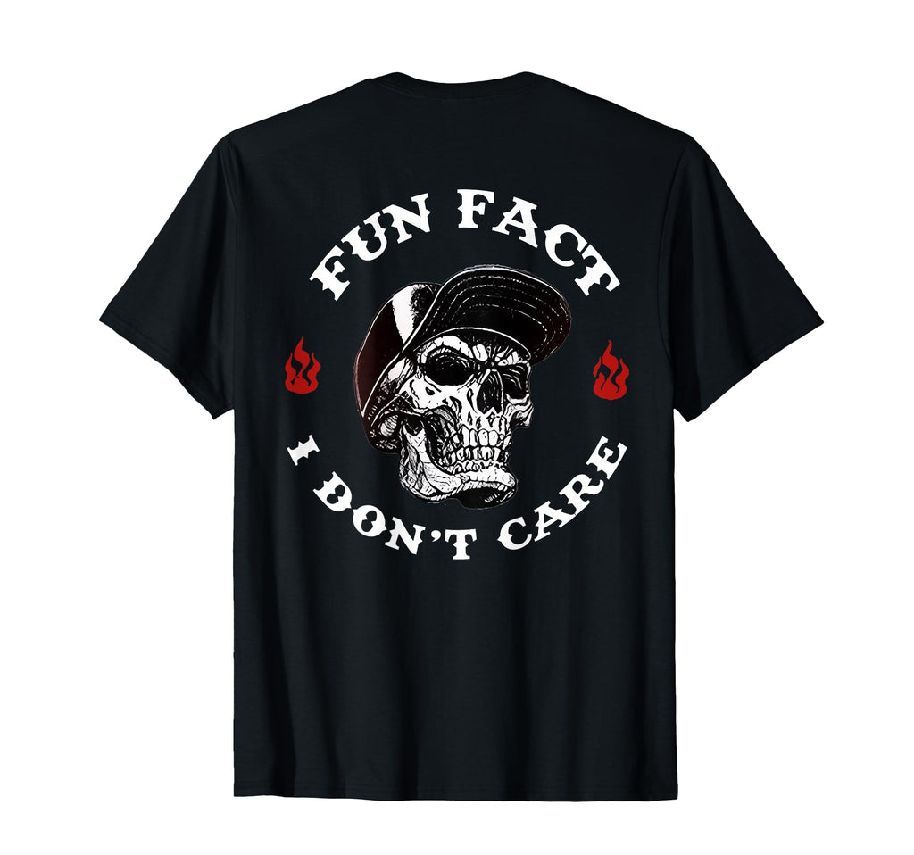 Back Fact Don'T Care Skeleton Saying Quote Unisex T-shirt, Sweatshirt, Hoodie (1)