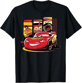 Disney Pixar'S Cars Lightning Mcqueen Lmq 95 Spotlight Unisex T-shirt, Sweatshirt, Hoodie (1)
