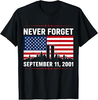 Never Forget September 11 2001 Memorial Day American Flag (1)