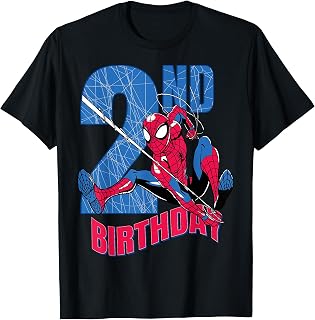Comics Spider-Man 2nd Birthday Hero Web Action Unisex T-shirt, Sweatshirt, Hoodie (1)