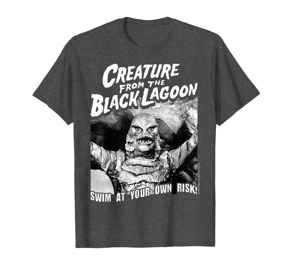 Universal Monsters Black Lagoon Swim Own Risk Unisex T-shirt, Sweatshirt, Hoodie (1)