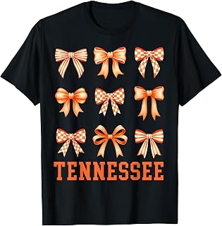 Tennessee Coquette Bow Tennessee Lovers Unisex T-shirt, Sweatshirt, Hoodie (1)