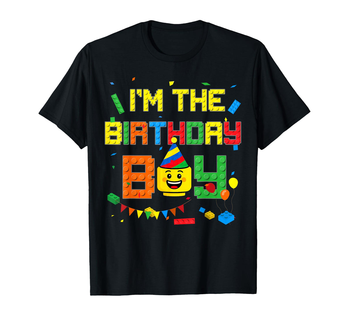 Building Bricks Im Birthday Boy Master Builder Blocks Unisex T-shirt, Sweatshirt, Hoodie (1)