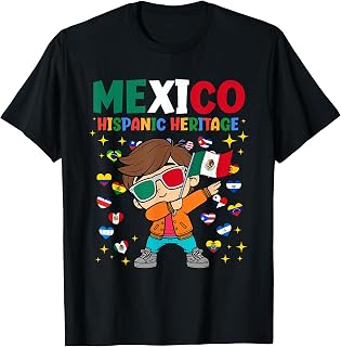 Hispanic Heritage Mexican Flag Proud Mexico Unisex T-shirt, Sweatshirt, Hoodie (1)